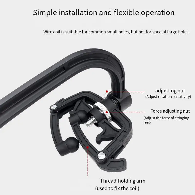 Vislijnoproller Draagbare hoge snelheidsverhouding Spinning Casting Reel Lijn Windvissen Gereedschap Vissen Accessoire Rubberen grip - imagen 5