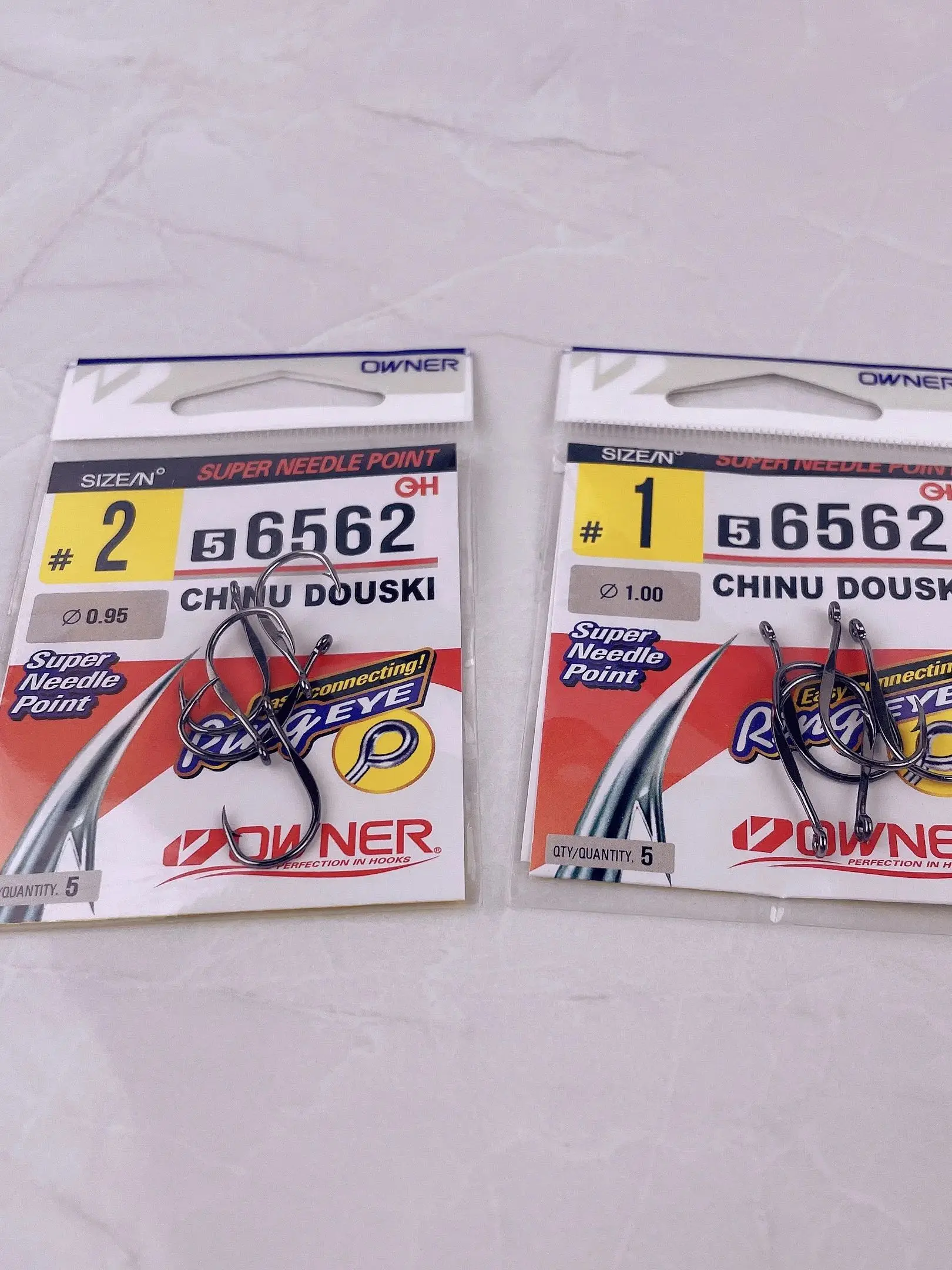 Ganchos súper afilados para entusiastas de la pesca