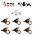 6pcs Yellow
