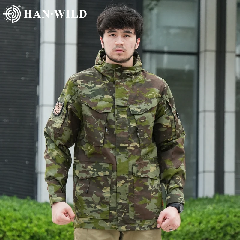 Chaqueta táctica M65 de EE. UU., cortavientos de combate, senderismo al aire libre, abrigo de piloto de vuelo para hombre, ropa, chaquetas resistentes al desgaste, chaquetas de Camping - imagen 3