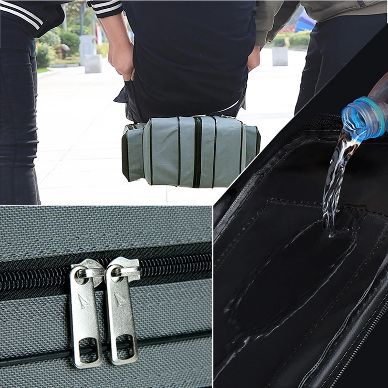 Bolsa para caña de pescar no plegable, estuche rígido de 80/90/100/120/125CM, gran capacidad, carrete de caña de pescar, bolsas de almacenamiento de herramientas de pesca - imagen 5