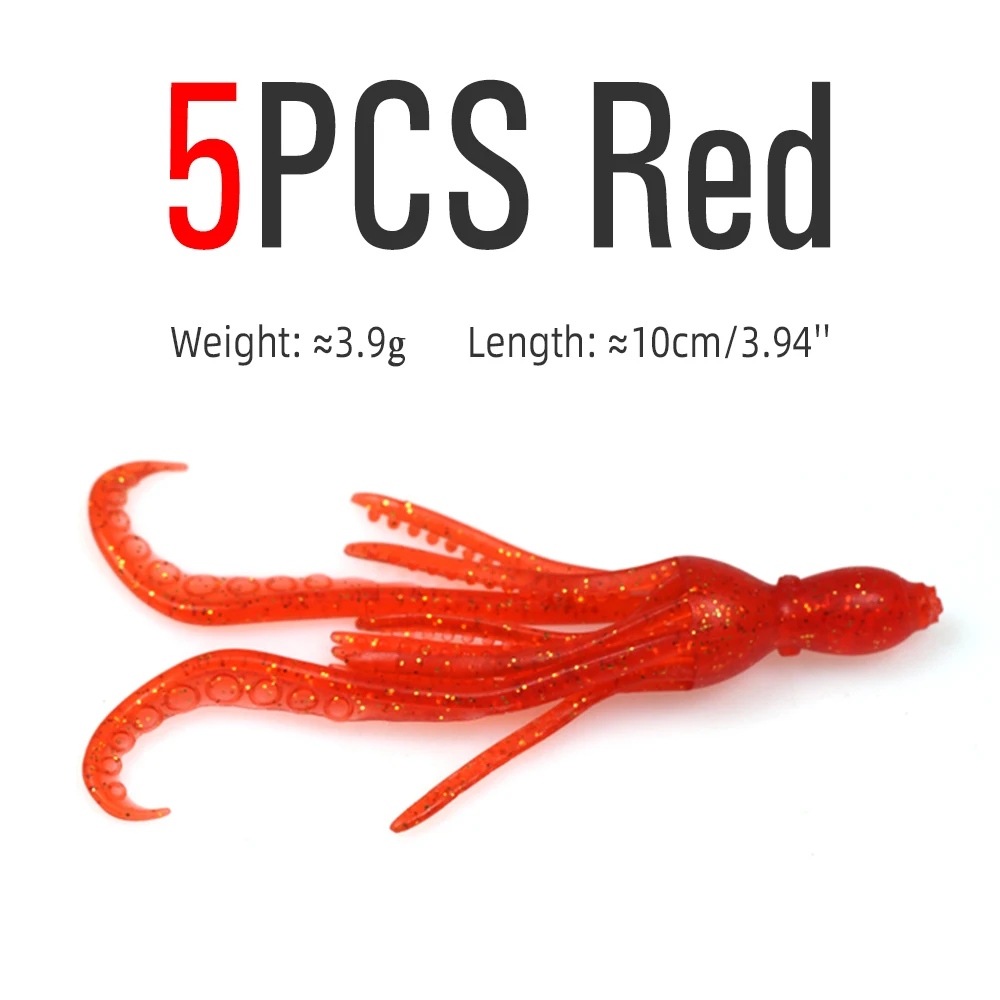5pcs  Red