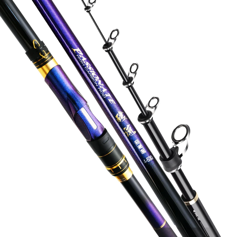 HISTAR ISO Rocky 4 caña de pescar carbono Toray rápida ligera