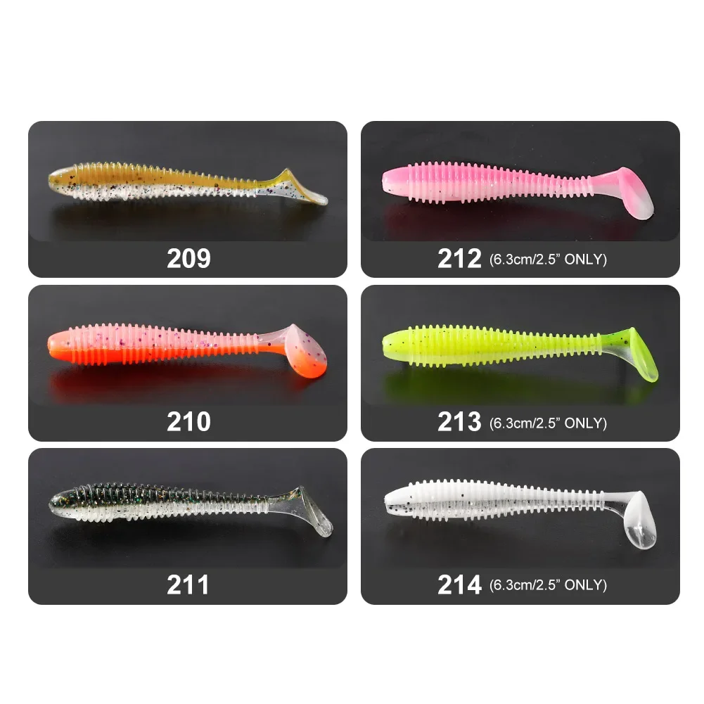 Cebo Swimbait Noeby 9,5 cm para pesca de lucio con cola de paleta - imagen 4