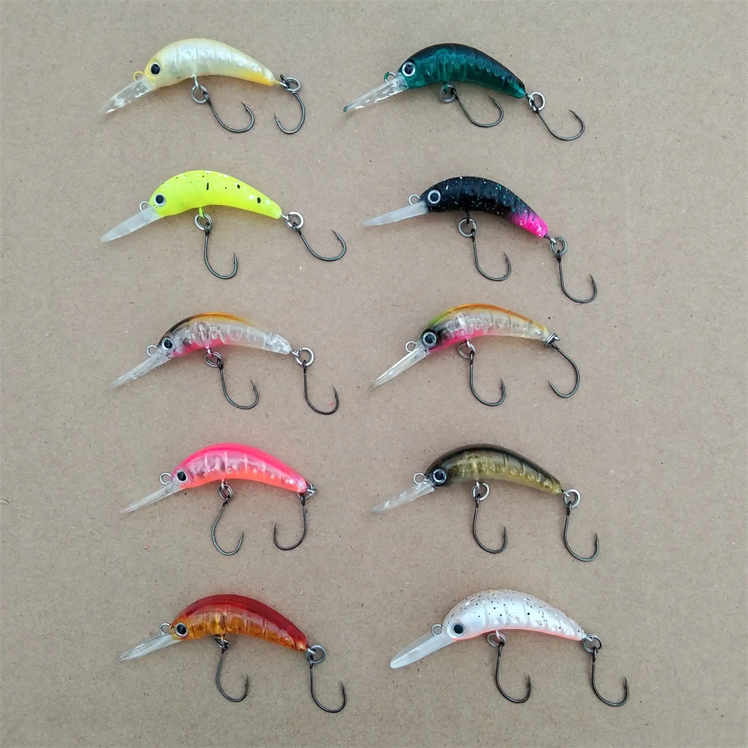 Swolfy Mini Crankbait – Señuelo lengua larga para trucha perca y chub