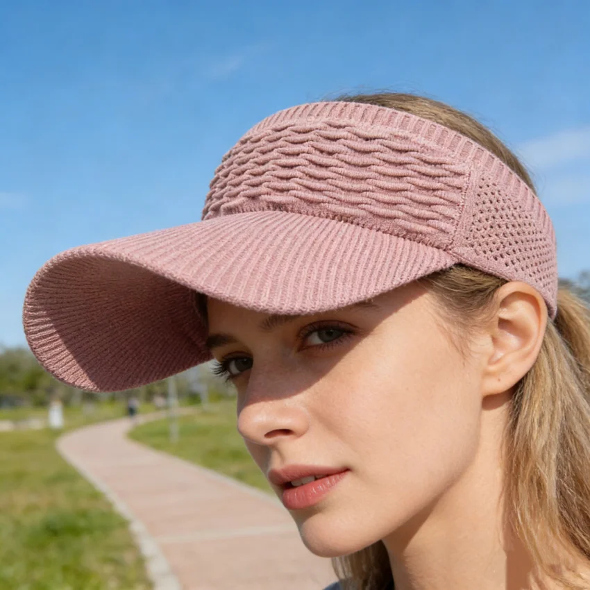 Sombrero de pesca anti-UV para mujer transpirable y ajustable - imagen 2