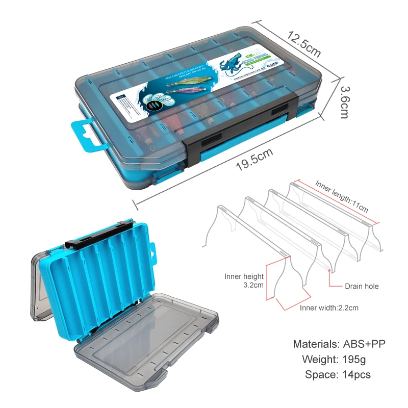 Nuevo 14 unids/set Webfoot pulpo Egi señuelo de pesca calamar Jig Egi gancho Artificial incluido luminoso sepia cebo aparejos de mar - imagen 4