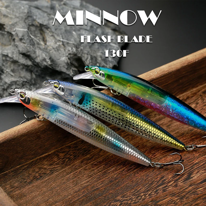 Señuelo Flash Boot Jerkbait 130mm vista lateral