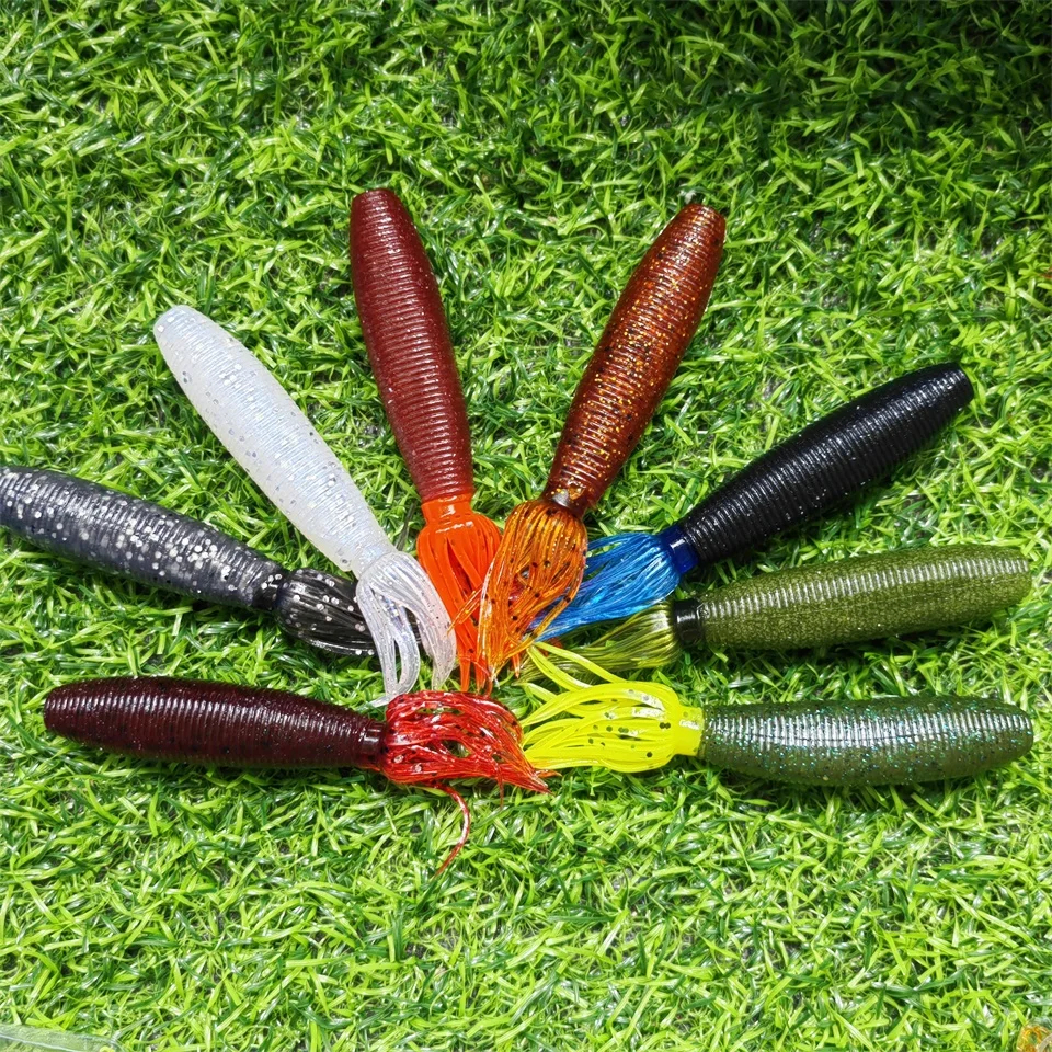 Señivos de pesca diversos y coloridos para experiencias efectivas