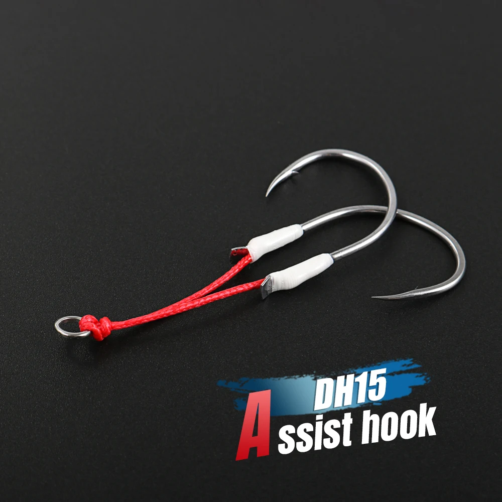 Anzuelo JIGGING PRO doble asistencia visión frontal