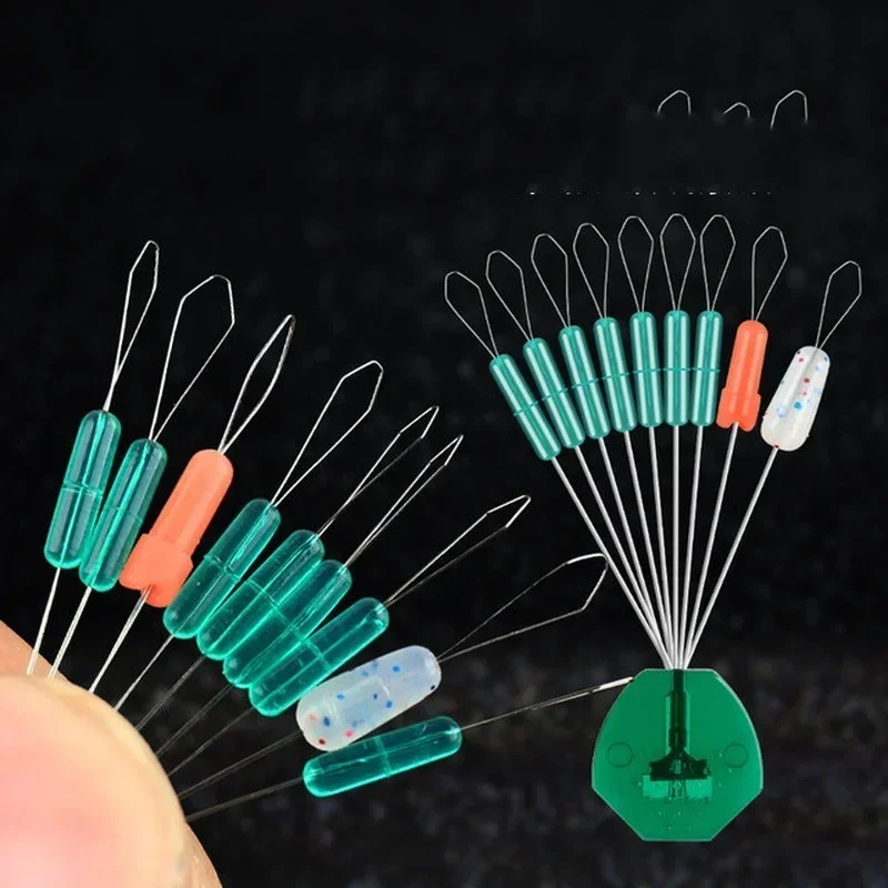 Tapón de goma para frijoles espaciales, 6 grupos, goma cruda, buena elasticidad para carpa marina, cebo de pesca con mosca, herramientas flotantes para peces, equipo de pesca - imagen 4