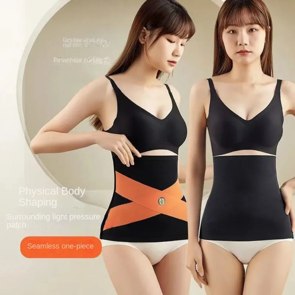 Nuevo Pretina moldeadora de cuerpo de alta elasticidad, protección de cintura deportiva, entrenador de cintura