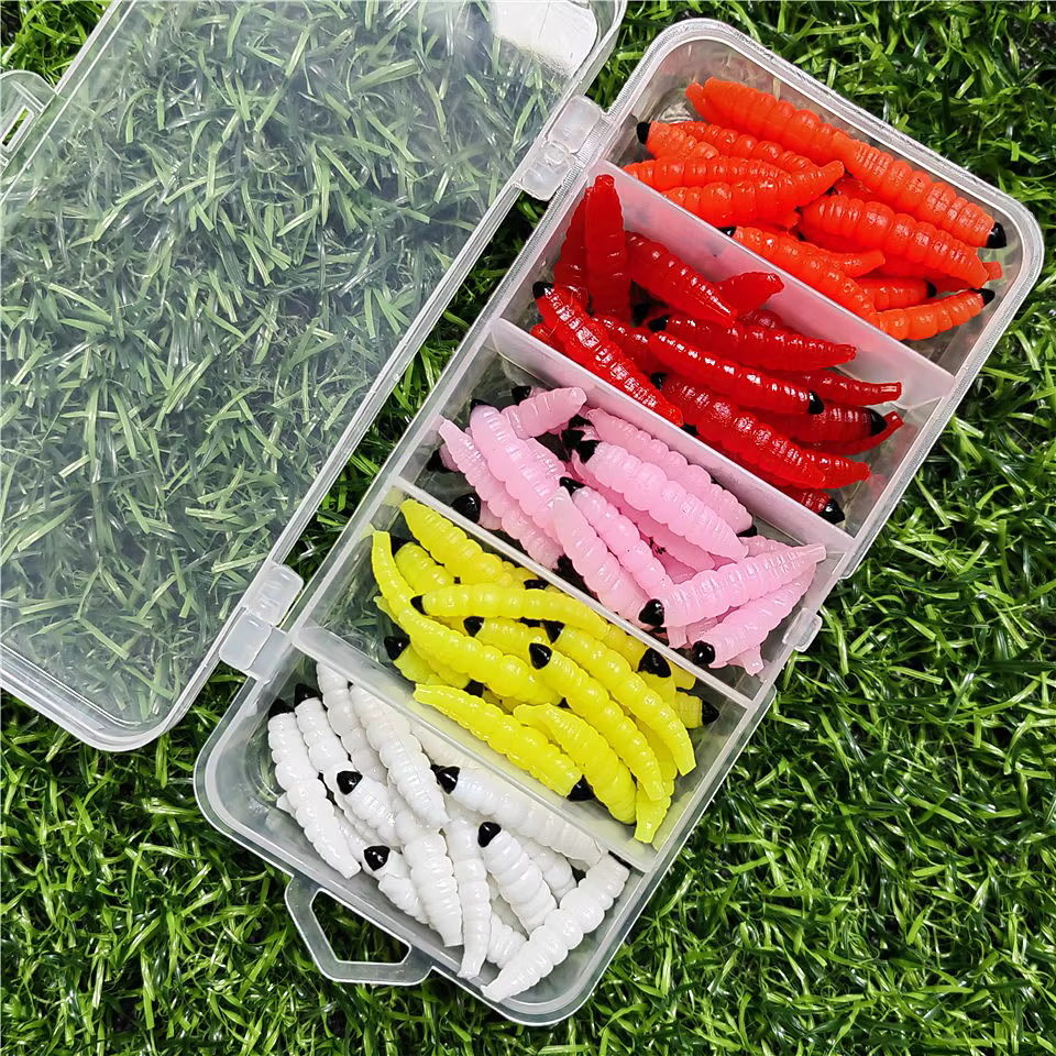 MUKUN Mini Jerkbait de vinilo – Señuelo para Rockfish y AJING