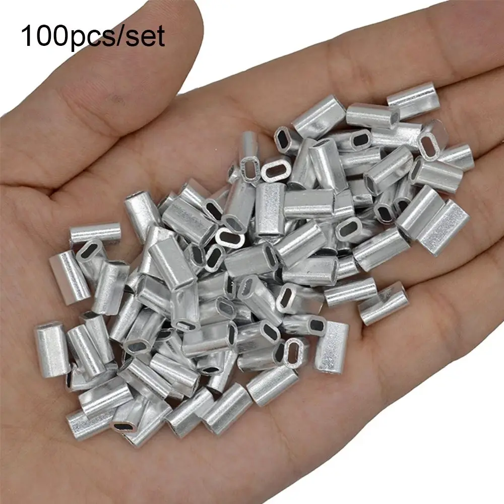Manguitos de engarzado de aluminio ovalados – Doble línea 1,0-2,0mm - imagen 3