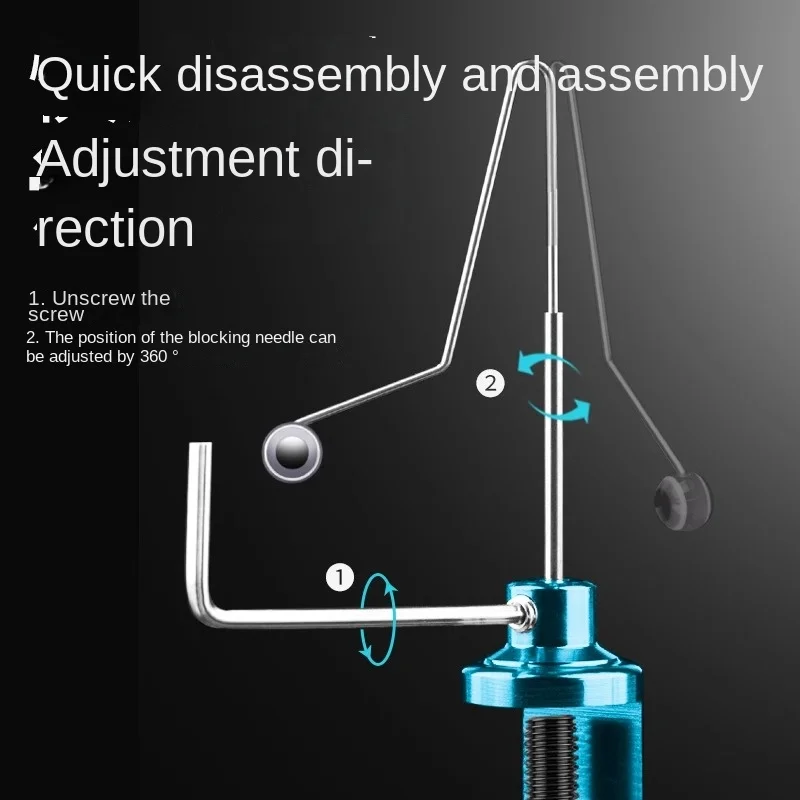 LINNHUE-sedal de pesca, alimentador de cebo de extrusión para objetos pequeños, removedor de anzuelos exprimidor para atrapar peces y suministros de aparejos de pesca - imagen 4