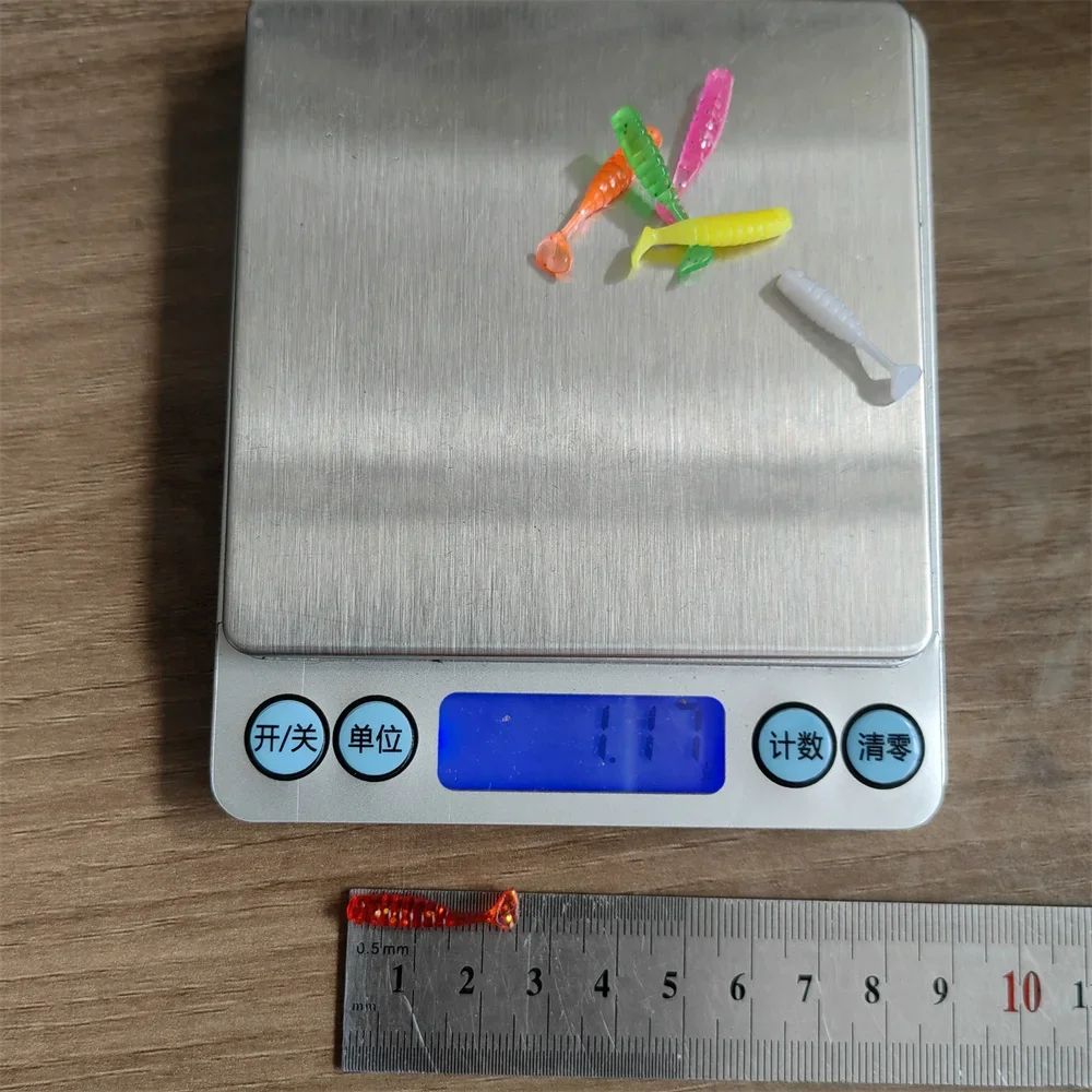 MUKUN 30 Uds nuevo Mini Ocean Rock pesca señuelos blandos cebos blandos de goma gusano cebos artificiales lubina Lucio aparejos de pesca de silicona - imagen 3