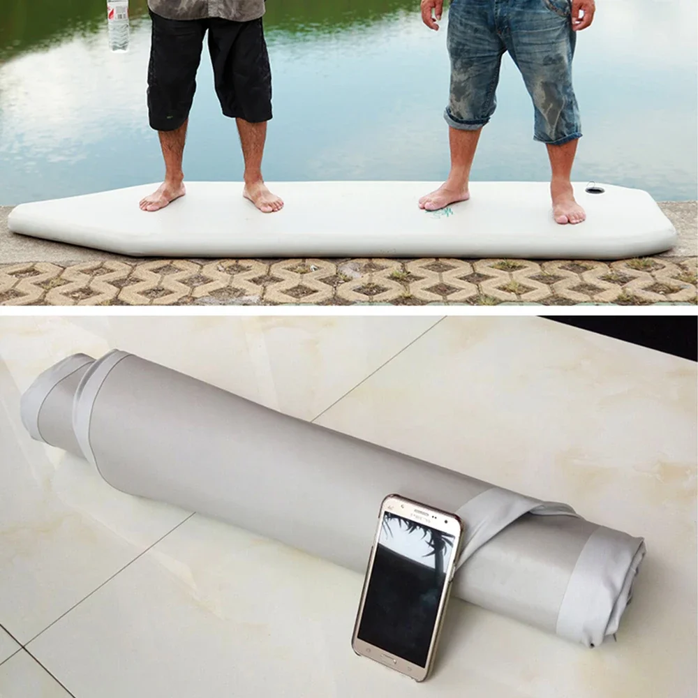 SOLAR MARINE-cubierta de aire para barco, suelo de barco de asalto, parte inferior de barco de PVC, artesanía inflable a la deriva, suelo de cubierta de barco de velocidad, novedad de 2023 - imagen 5