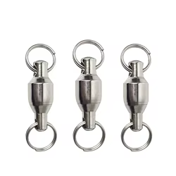 Conector giratorio pesca acero inoxidable cobre rodante