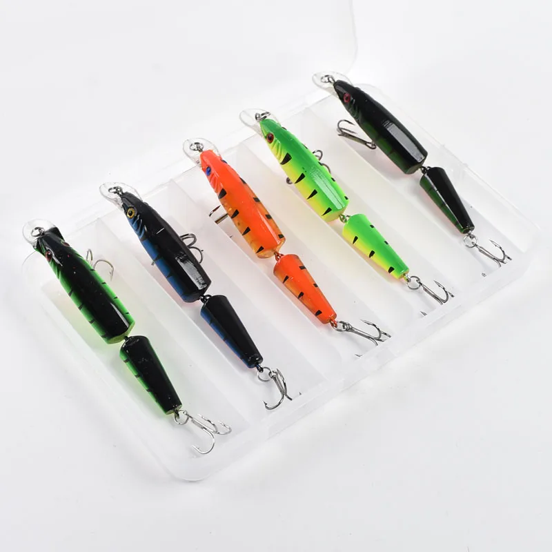 Wobbler articulado 10cm – Señuelo cuchara artificial para carpa