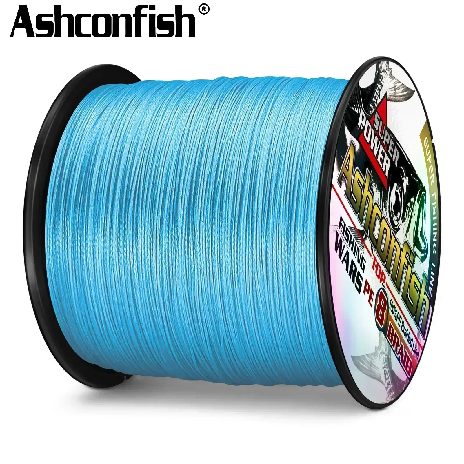 Línea trenzada Ashconfish X8 – PE 8 hebras súper fuerte - imagen 5