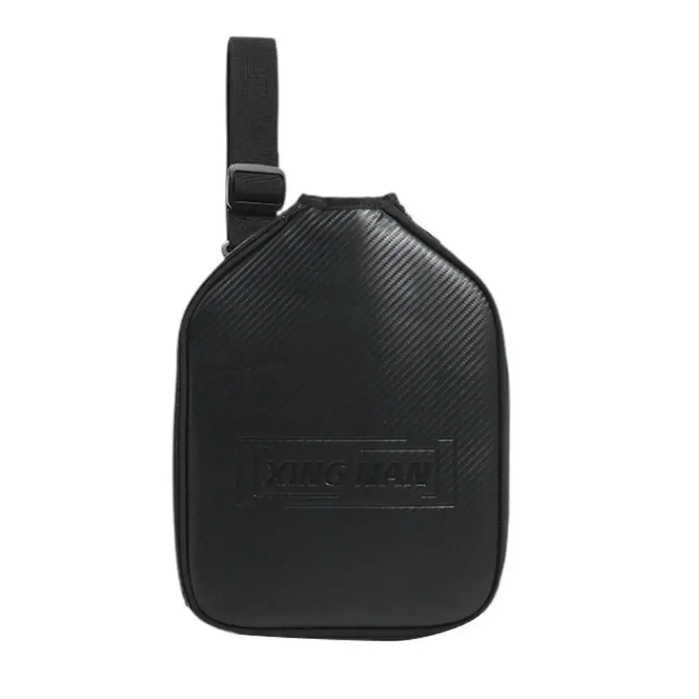 Bolso cruzado de hombro para Pickleball, funda de paleta de Pickleball ajustable de gran capacidad, correas cómodas, bolsa deportiva negra para Fitness - imagen 4
