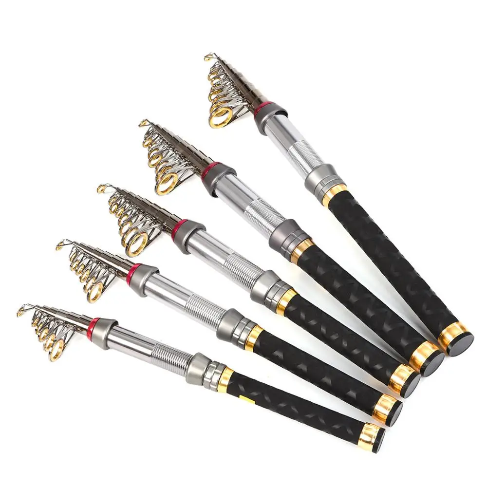 Caña telescópica de carbono ultraligera – Ideal para pesca de roca - imagen 5