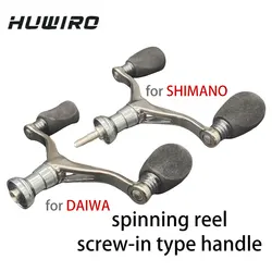 Mango de carrete giratorio para SHIMANO para DAIWA, mango de doble agarre de repuesto NASCI STRADIC ULTEGRA VANQUISH WANFORD MIRAVEL COMPLEX