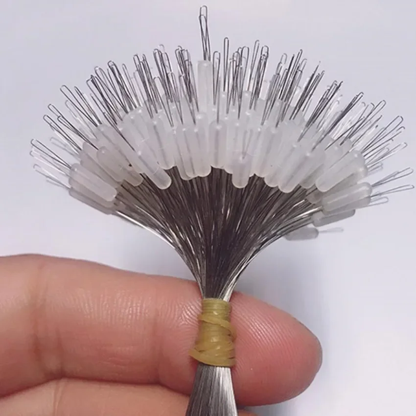 Flotador de pesca 300 Uds. Tapón de conector de equipo de pesca de línea de pescado antihebra resistente al frijol espacial de silicona - imagen 2