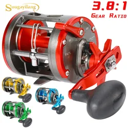 Carrete Baitcasting Sougayilang – Gran capacidad para curricán