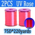 2pcs UV Rose 75D