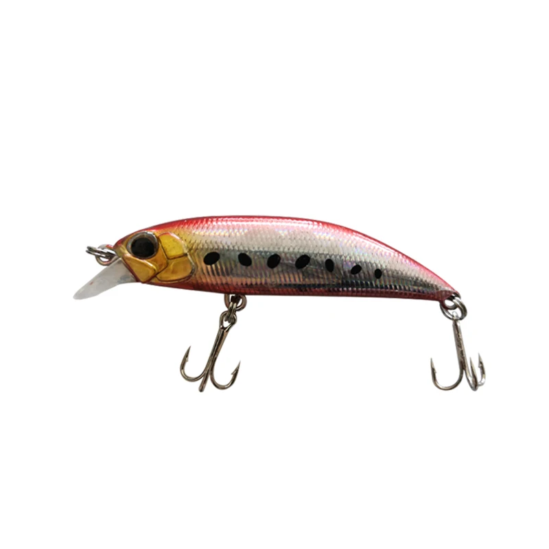 Señuelo de pececillo negro duro de hundimiento de plástico ABS, Lutac más barato, 60mm, 8,1g, Isca Jerkbait - imagen 4