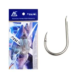 AS 10 Uds anzuelos de acero inoxidable señuelo de asistencia pesca lento rápido Jigging fuerte fuerza carbono púas gancho accesorios aparejos
