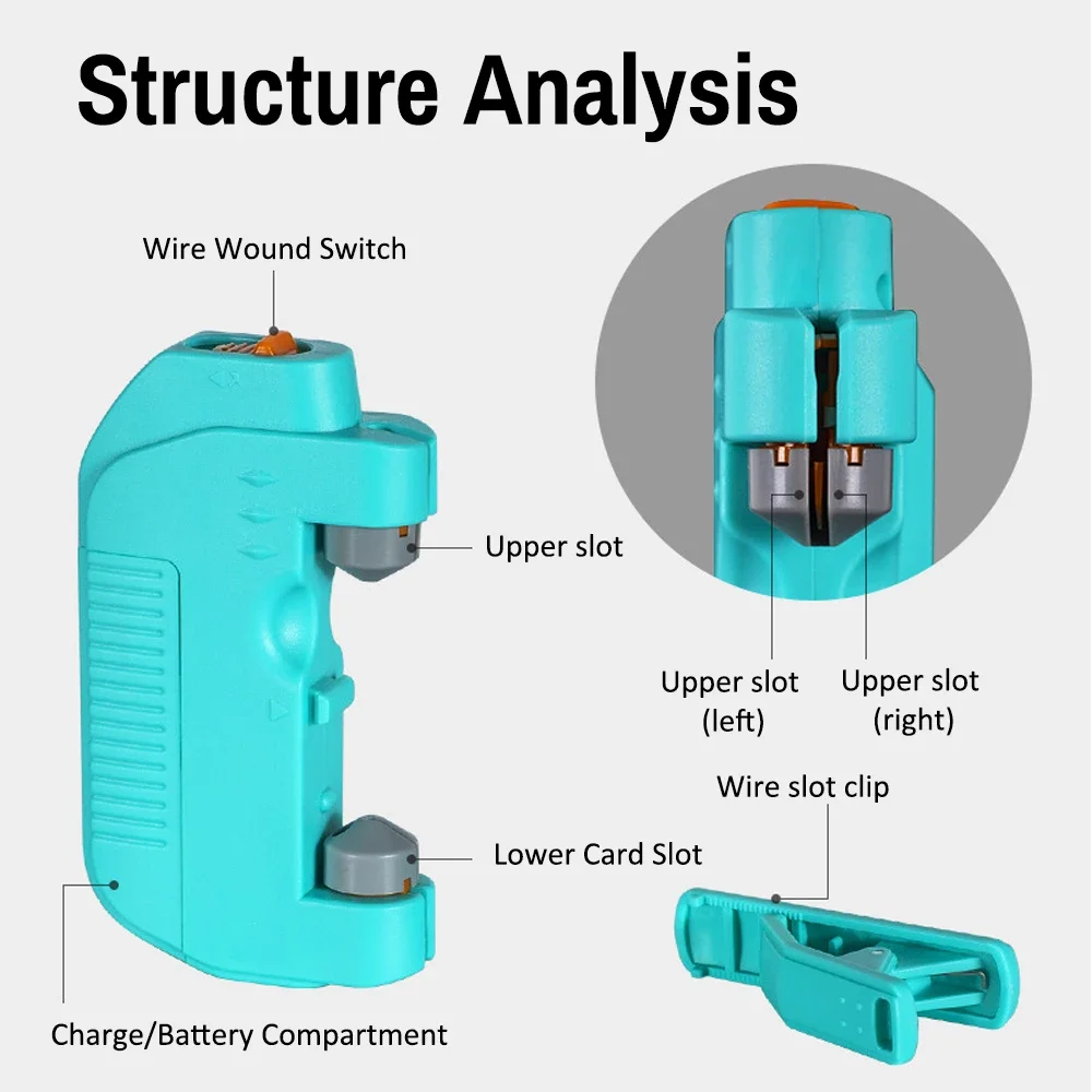 Dispositivo eléctrico portátil para anudar anzuelos de pesca GT, dos modelos de carga/batería, dispositivo de encuadernación rápida para sedal, herramienta de pesca - imagen 2
