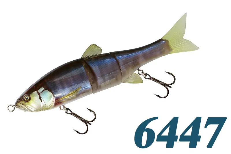 6447 Un señuelo de pesca versátil y realista diseñado para una pesca efectiva de captura y liberación