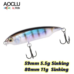 Señuelo AOCLU Long Cast – Wobbler buceador para lubina