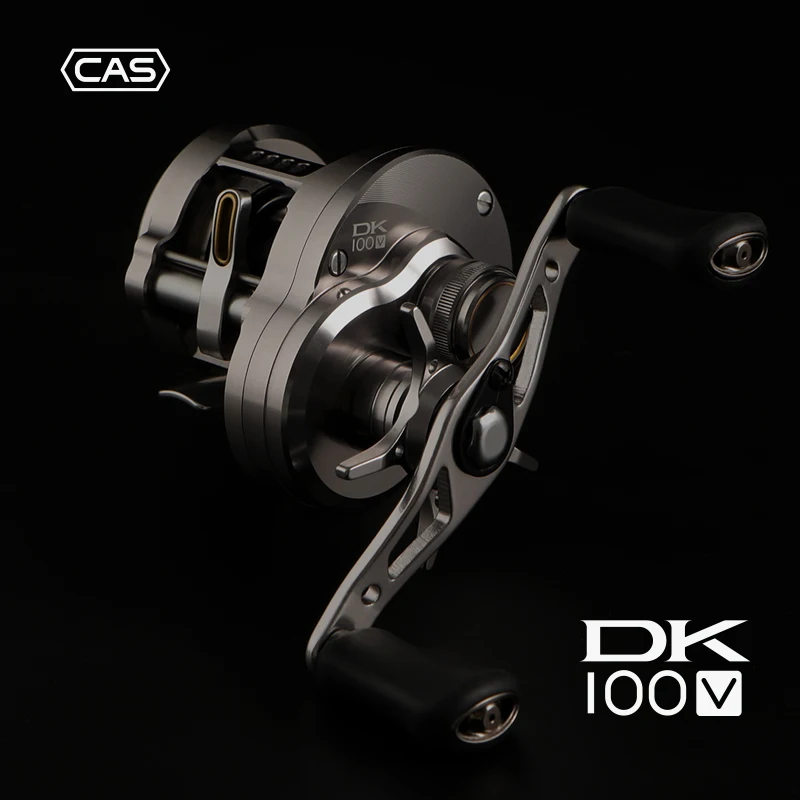 Dk Carrete de pesca 100 6:8 CNC - Ligero para agua dulce y salada - imagen 4