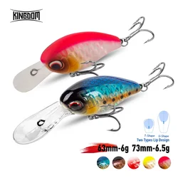 Kingdom – Señuelo Crankbait Pececillo Flotante para Trucha y Lucio