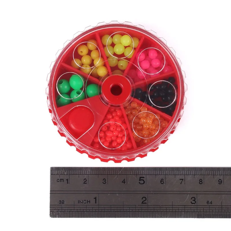 1 Juego de cuentas de pesca LuminousSea, accesorios pequeños para pesca, cuentas luminosas de bloqueo de frijol, herramientas de pesca de bloqueo de grupo de pesca - imagen 2