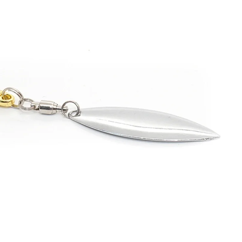 Nueva llegada 1 Uds 17g/21g Metal VIB señuelo de pesca Spinner hundimiento cuchara giratoria Pin Crankbait lentejuelas cebos aparejos de pesca - imagen 5