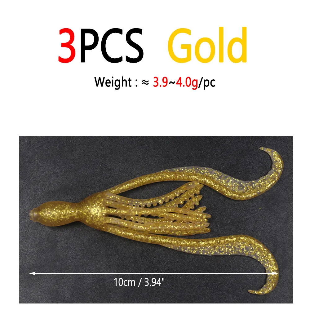3pcs Gold