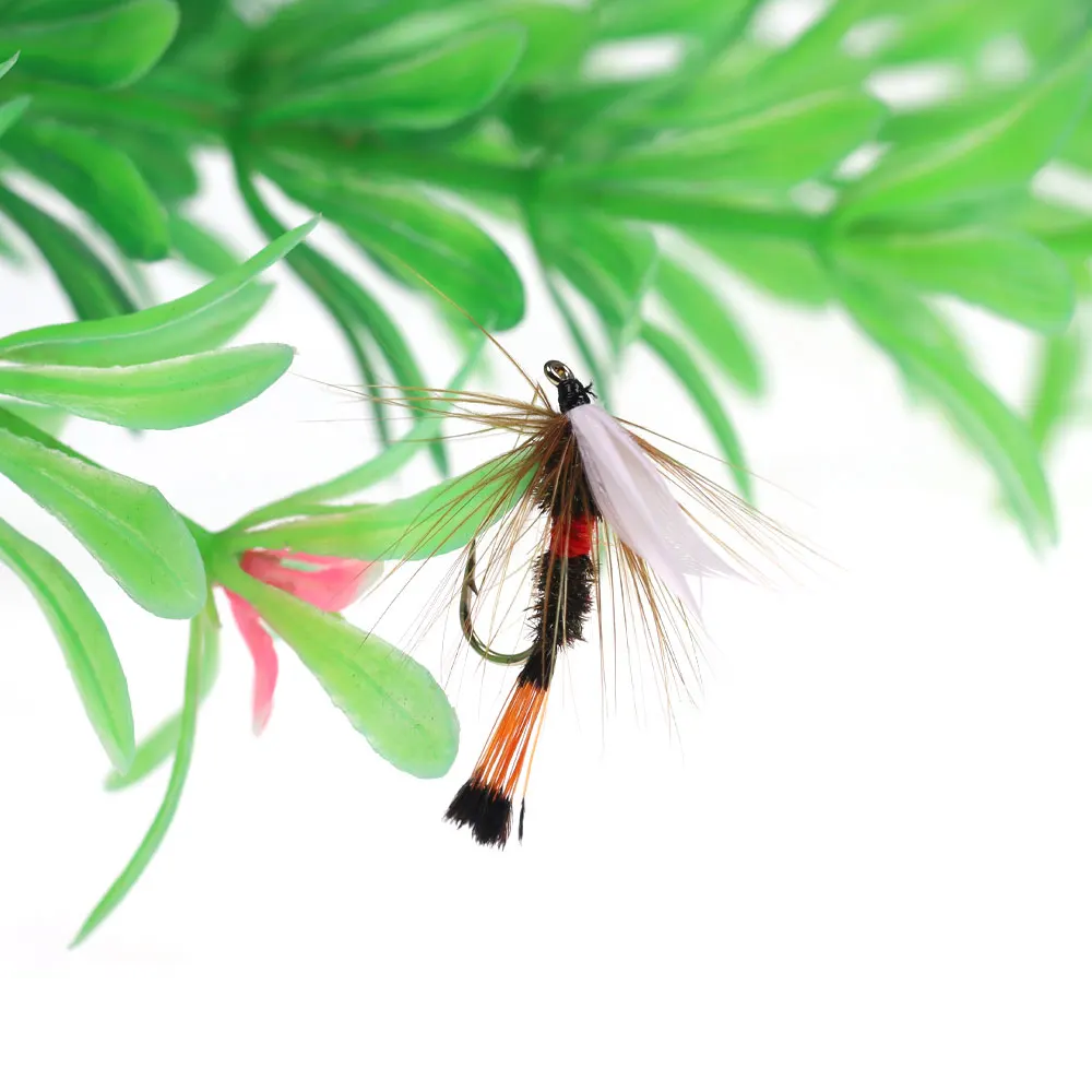 Bimoo Mosca Seca Royal Coachman – Pavo Real para Trucha - imagen 5