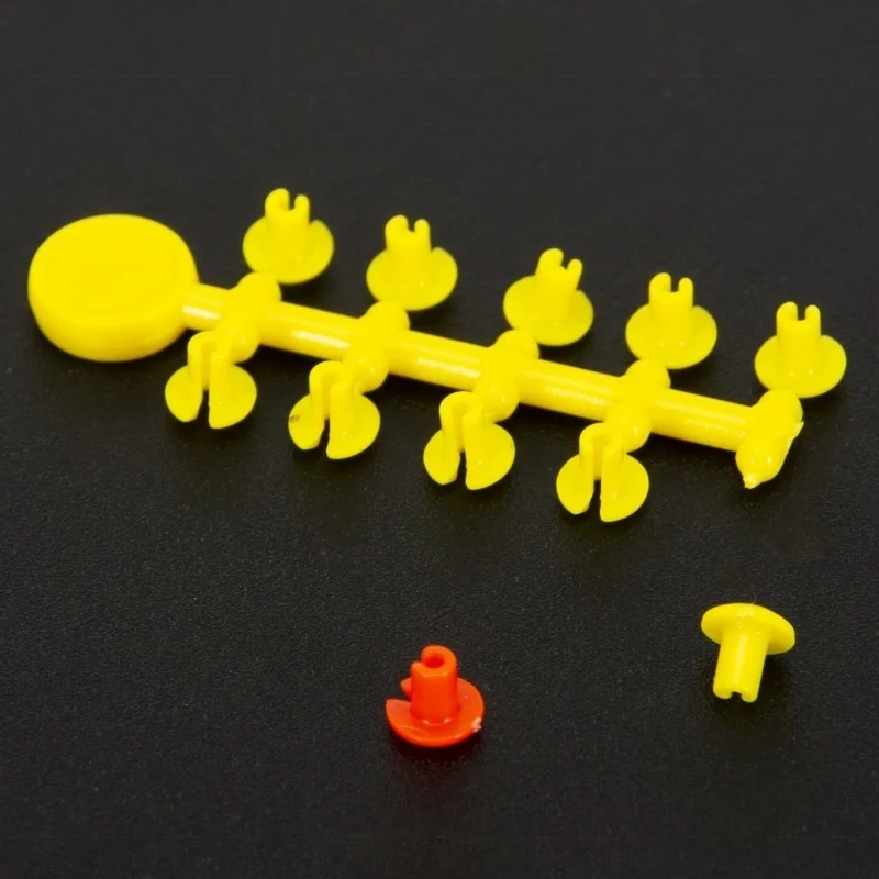 200 tarjetas de cebo con tapa de hilo dental, cuentas de parada para Pesca de carpa, cebos Boilie, productos de Pesca, aparejos terminales, accesorios de herramientas, Pesca - imagen 3