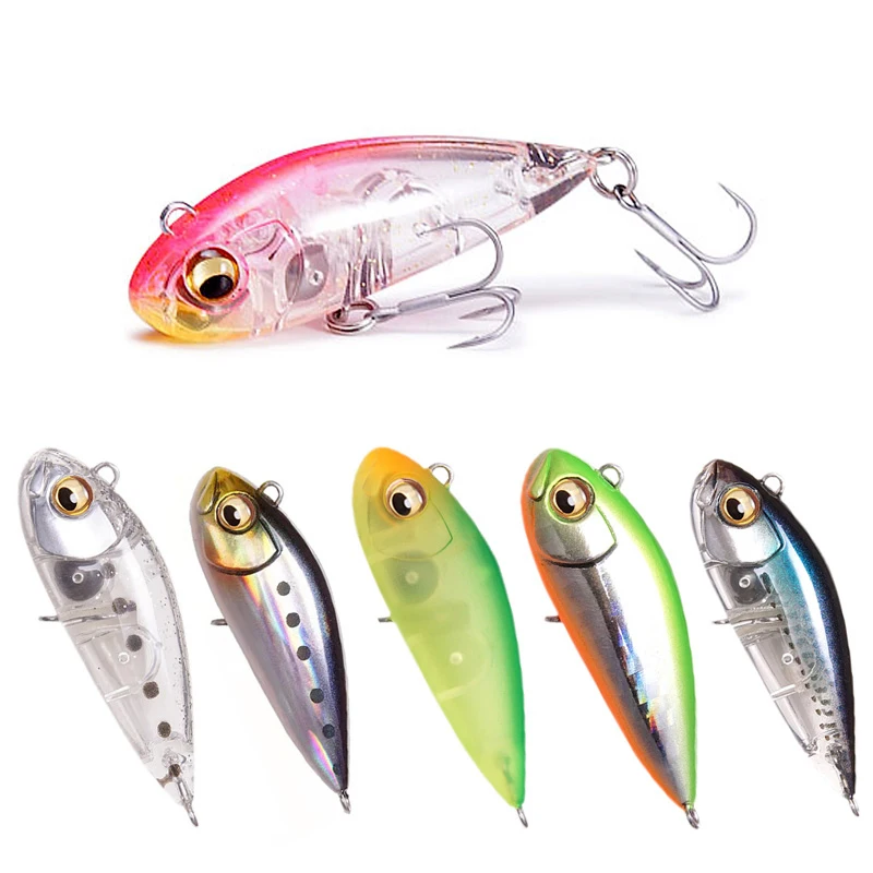 Mini Señuelos de pesca con lápiz que se hunden, 41mm, 3,7g, cebo duro Artificial de río para lubina, Lucio, trucha, Swimbait, accesorios de agua salada - imagen 5