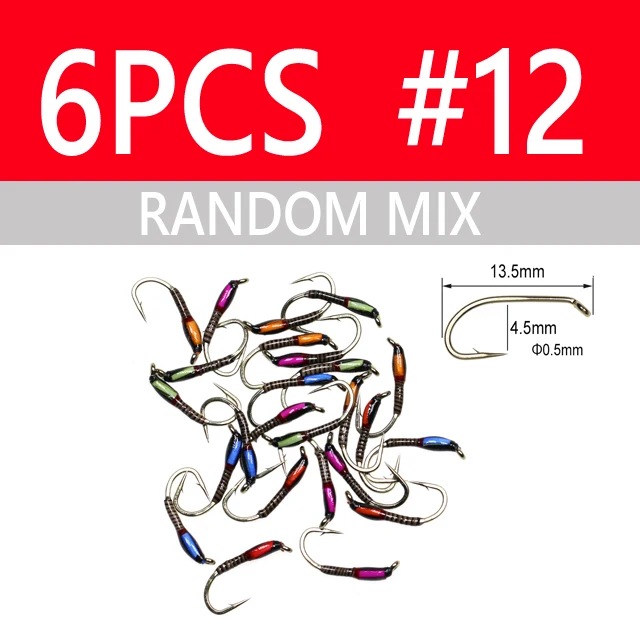 6PCS MIX SZ12