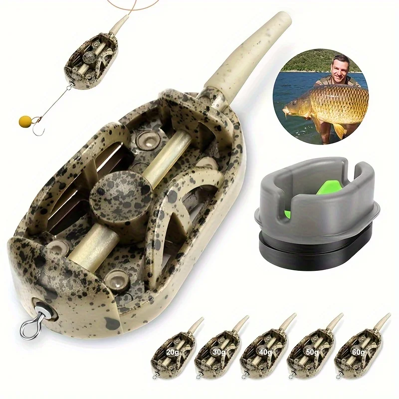 Alimentador de método e inline feeder para carpa – Juego completo - imagen 3