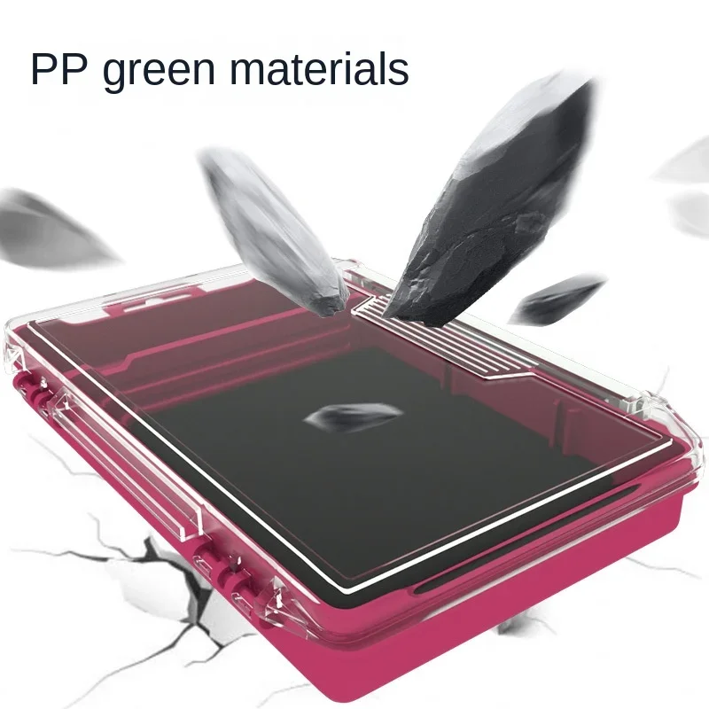 Mismo que MEIHO, accesorios de pesca impermeables, anzuelo de pesca, caja de aparejos de pesca de doble cara, caja de almacenamiento de cebo, caja de plástico - imagen 4