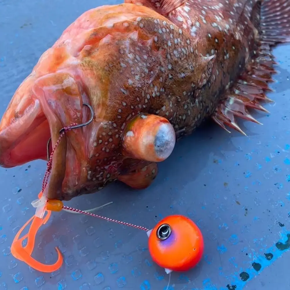 Señuelo de pesca Madai Jig, 20-120g, Kabura Tenya Tairaba, plantillas de agua salada, cebo, falda de goma Artificial, pesca de lubina, Snook Wahoo Mahi - imagen 2