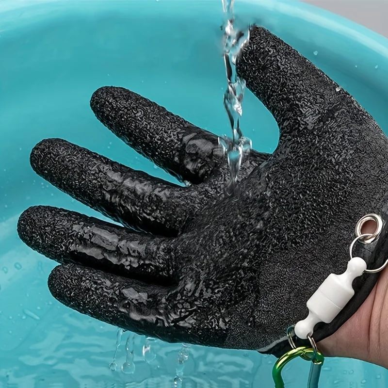 Guantes de pesca impermeables antideslizantes con liberación magnética - imagen 5