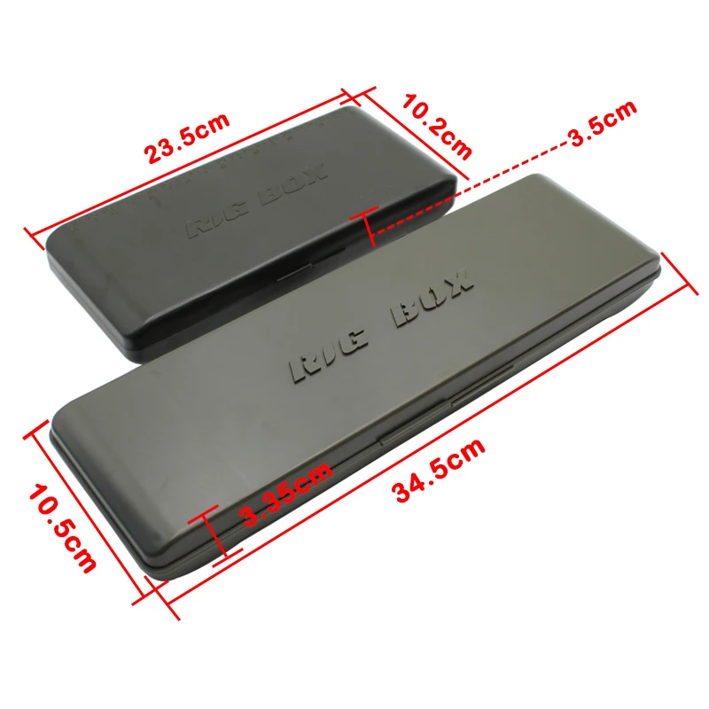 Caja de almacenamiento de accesorios de pesca de carpa, caja de sedal de pesca de carpa con pines, helicóptero Chod, aparejos de pesca Ronnie, 1 Uds. - imagen 3