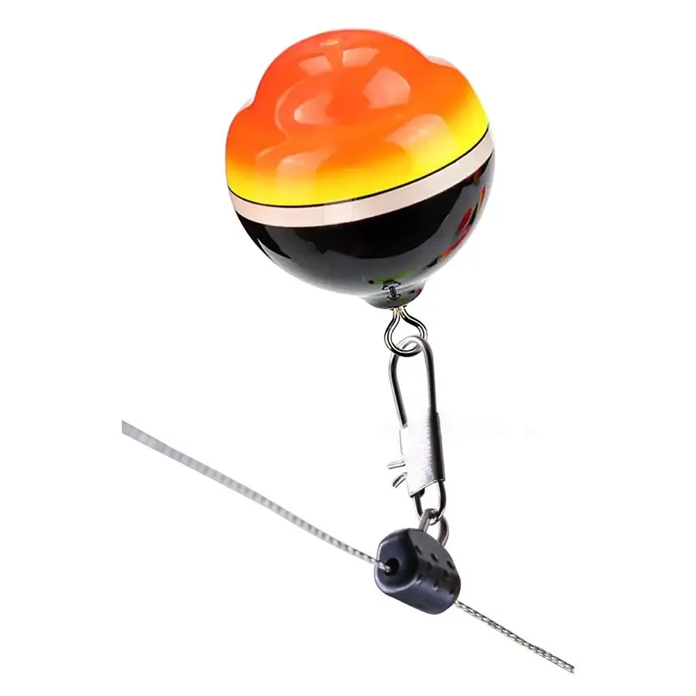 20 piezas Balance Abo flotador conectores de plástico negro/luminoso, gancho antideslizante, lengüeta estable, pesca en el mar - imagen 5